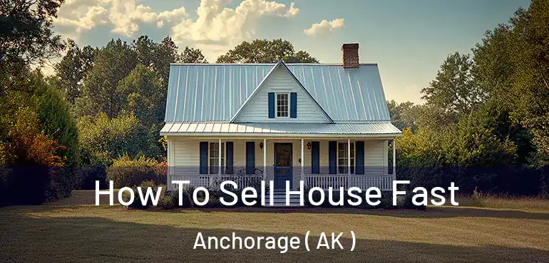  How To Sell House Fast Anchorage ( AK )
